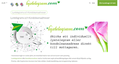 Desktop Screenshot of lyxtelegram.com