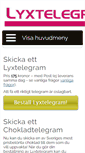 Mobile Screenshot of lyxtelegram.se